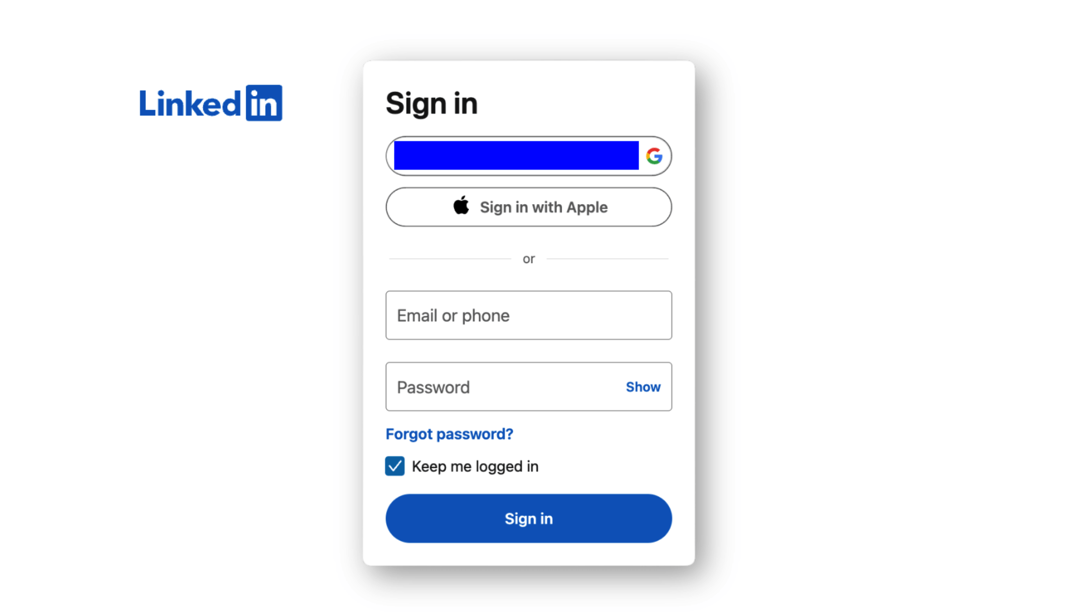 How to Reset Your LinkedIn Password