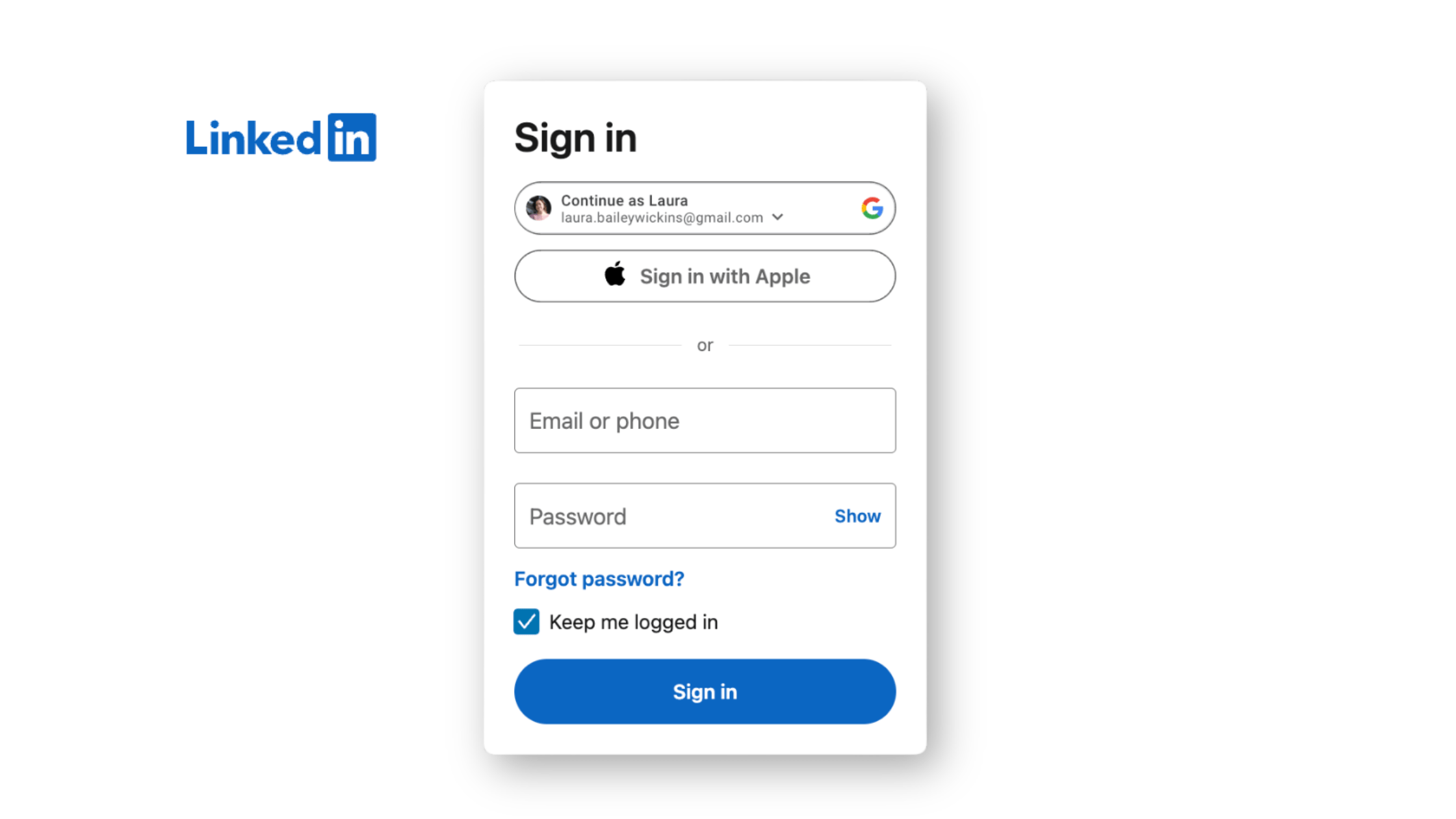 How to Reset Your LinkedIn Password