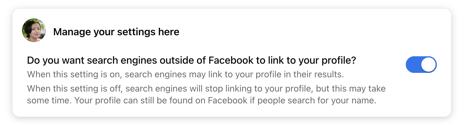 Example of the visibility feature enabled on our Facebook profile | GrowthSpurt Strategies