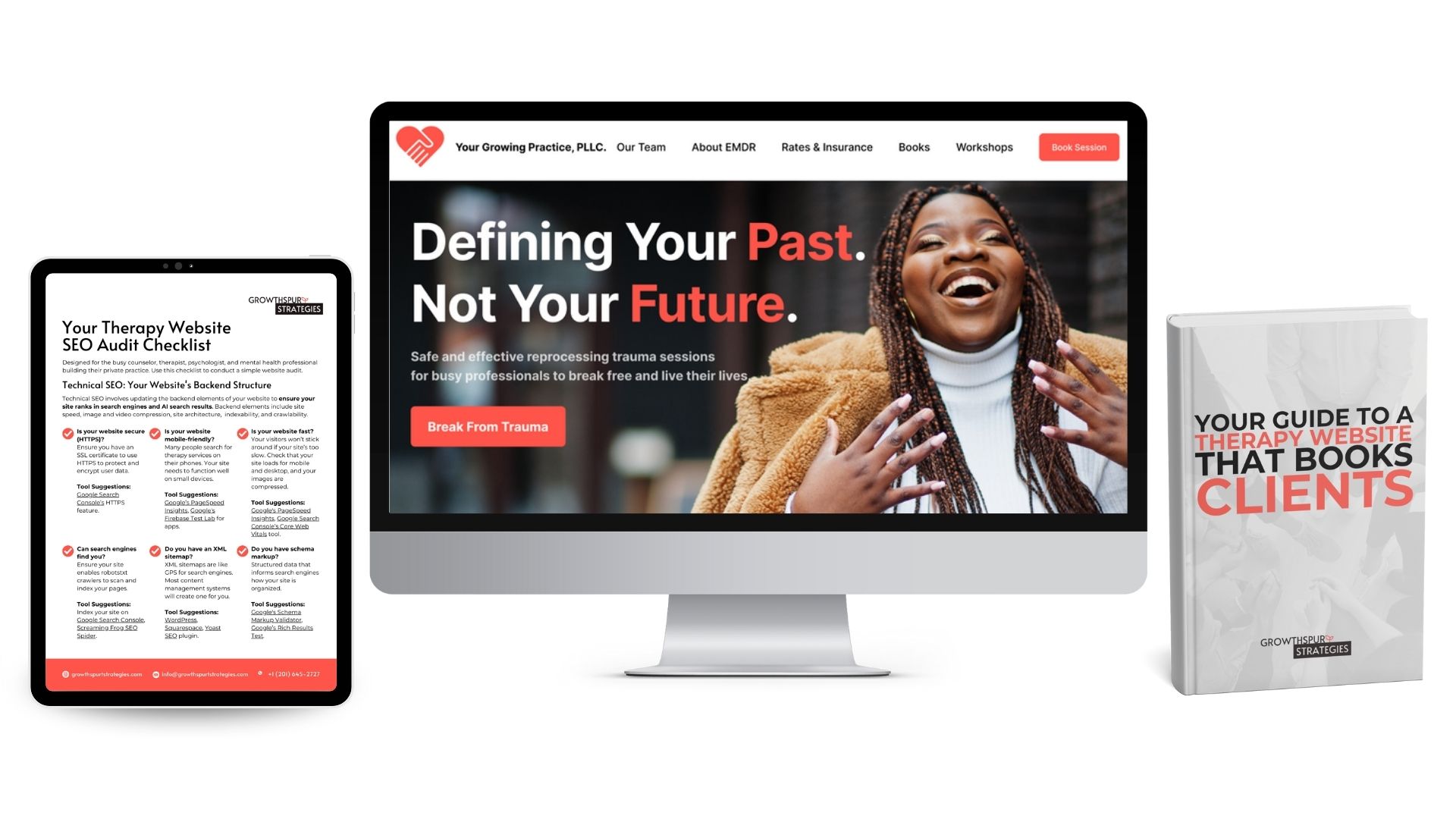 GrowthSpurt Strategies Guide to Therapy Website Design