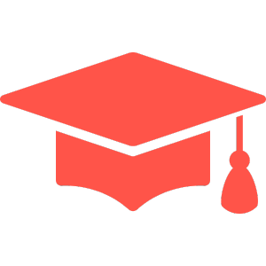 Higher Education Cap Icon